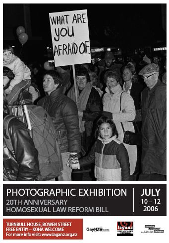 Poster for What Are You Afraid Of? Photographic Exhibition